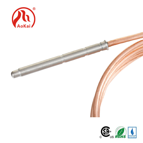 Thermocouple Aelwyd Diogelwch ar gyfer Falf Magnet